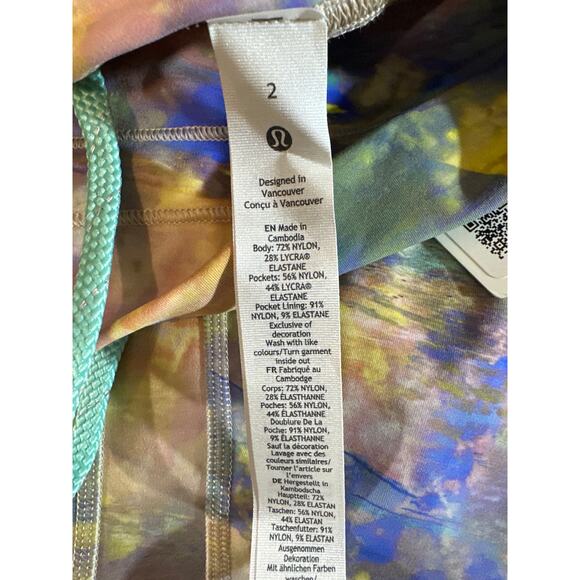 Lululemon Cargo SHR Hiking Shorts 8" Size 2 ‎ Athletic Outdoor Activewear NWT - Picture 7 of 7